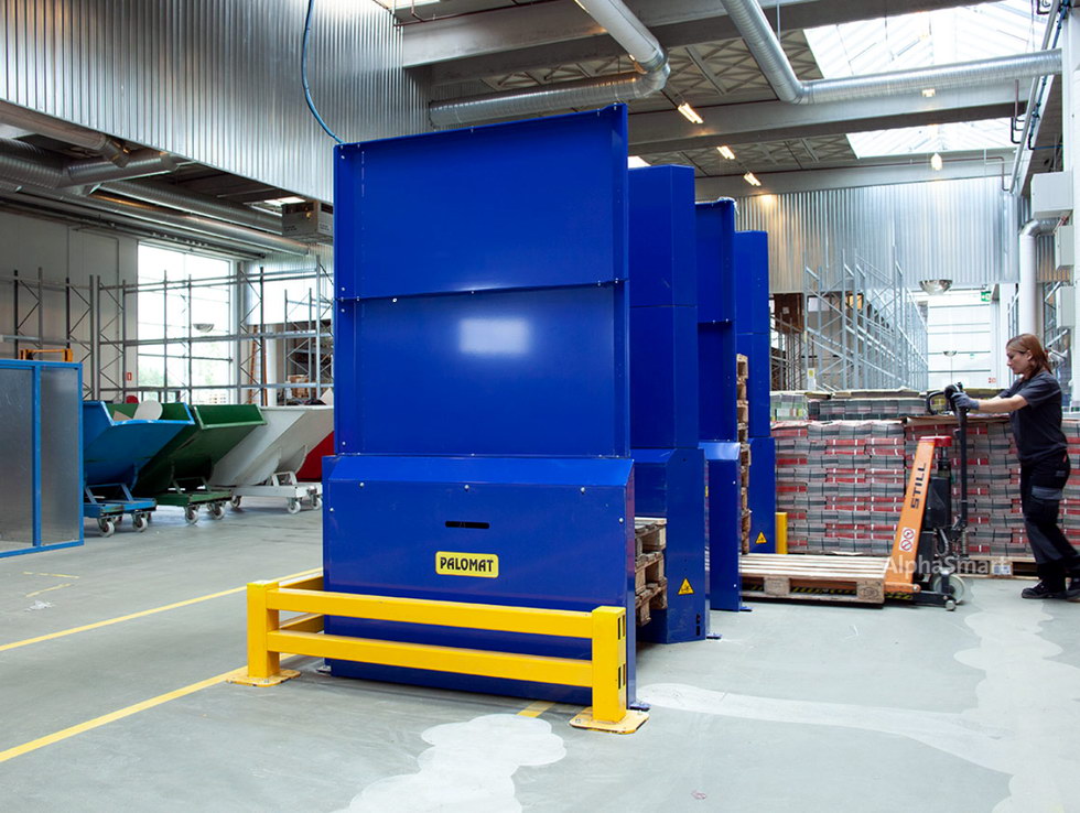 棧板存儲機案例